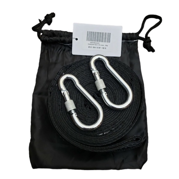 34 Loops 19.6Ft Long Hammock Tree Straps - Picture 4 of 6